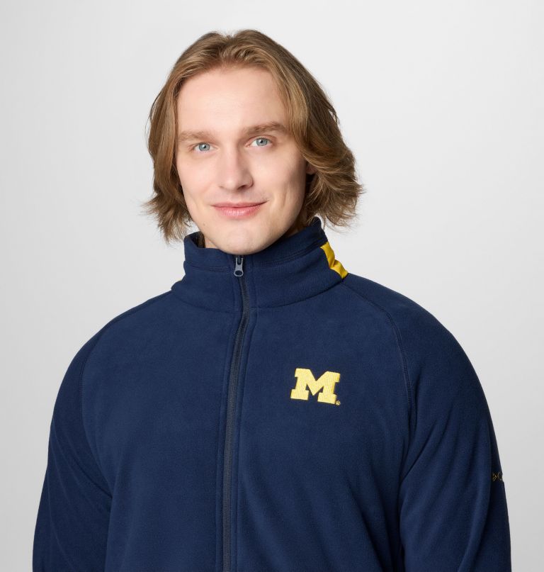 pánská fleecová bunda collegiate flanker iv - michigan