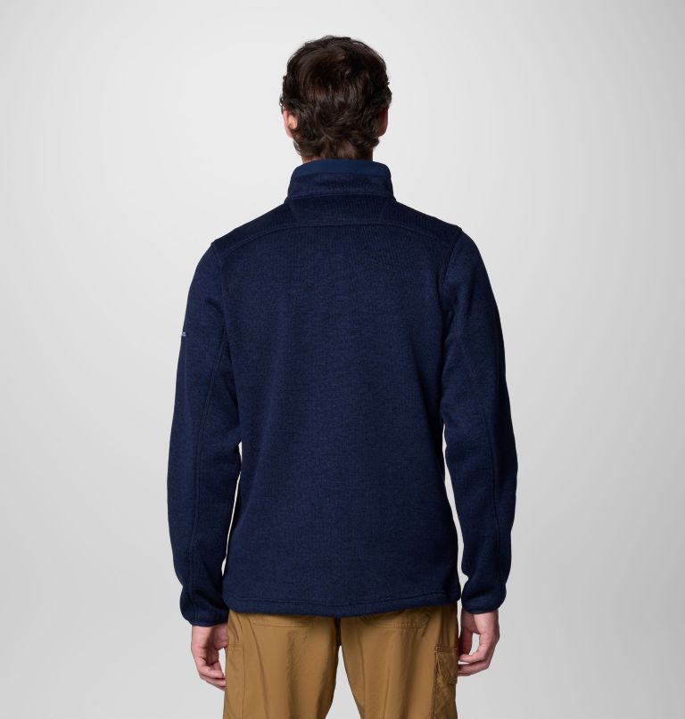 pánský fleecový svetr collegiate sweater weather s polovičními zipy - penn state