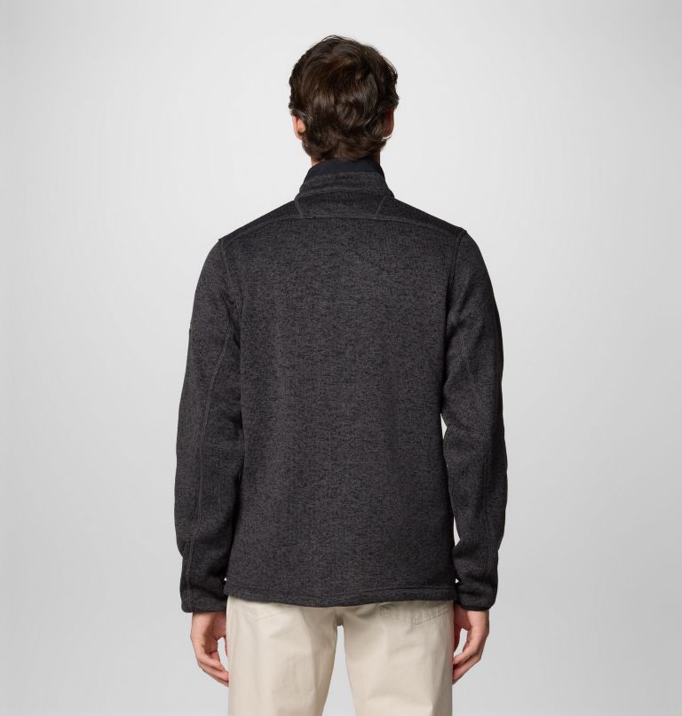 pánský fleecový svetr collegiate sweater weather s polovičními zipy - oregon