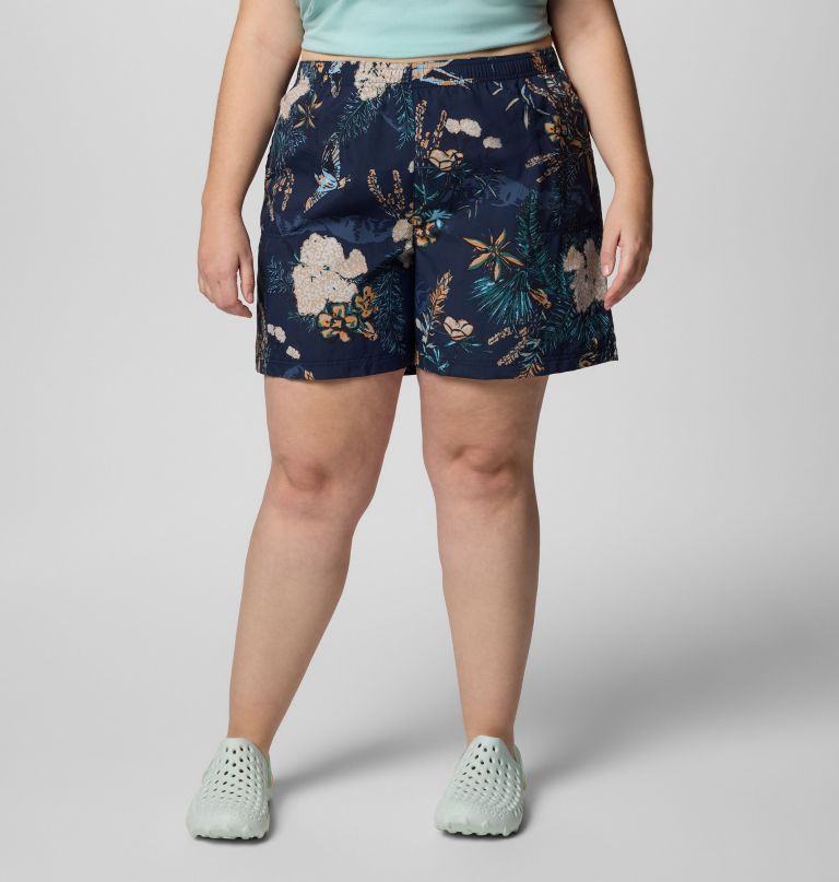 dámské kraťasy s potiskem sandy river iii – plus size