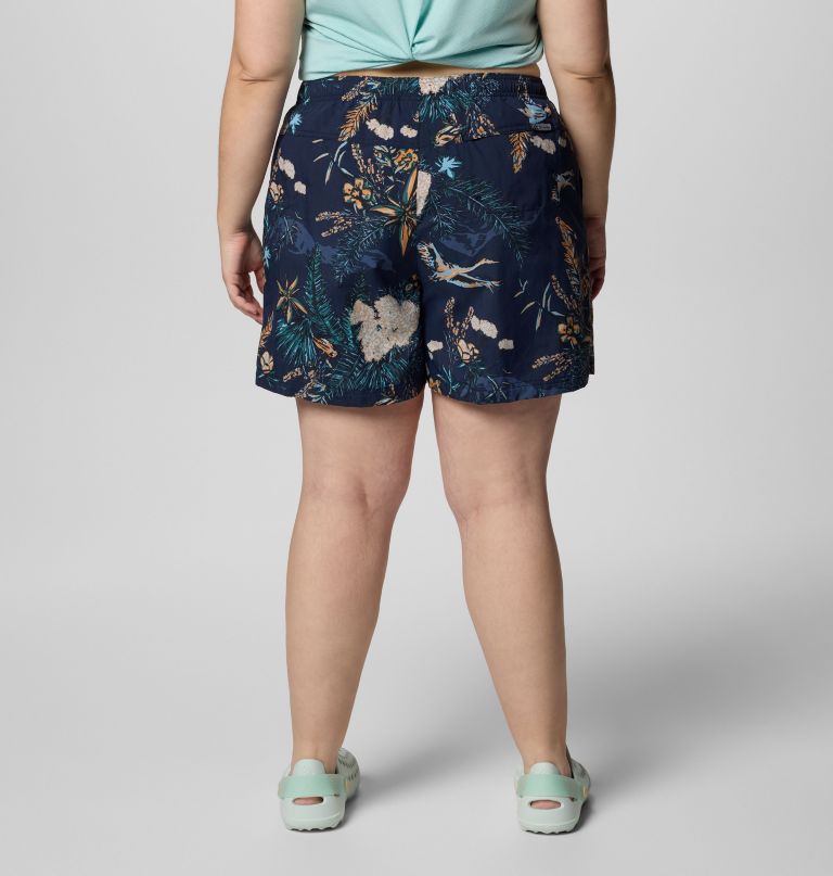dámské kraťasy s potiskem sandy river iii – plus size