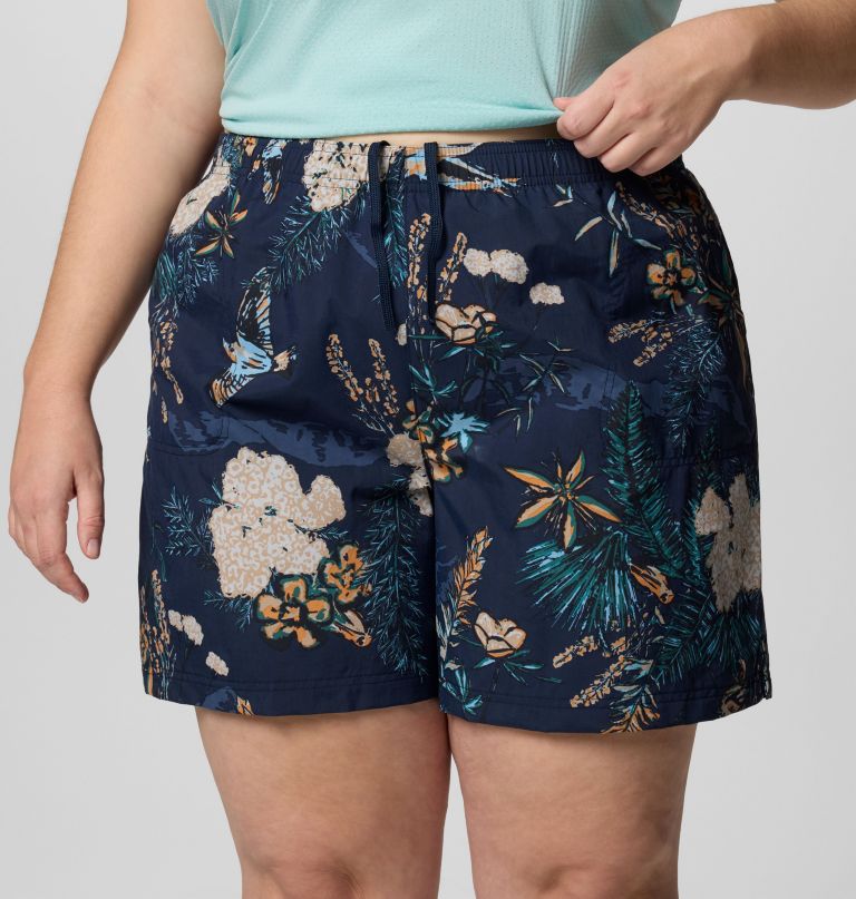 dámské kraťasy s potiskem sandy river iii – plus size