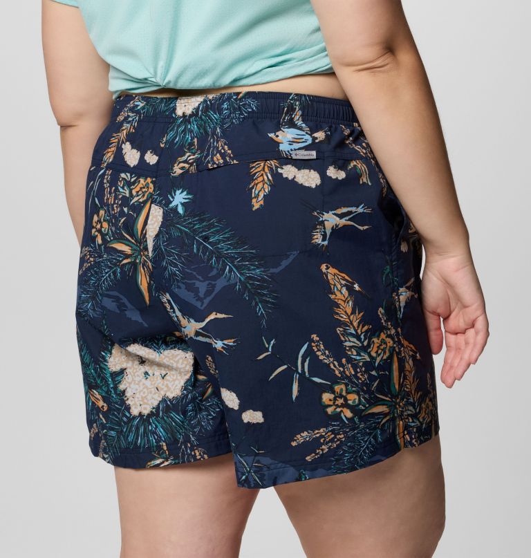 dámské kraťasy s potiskem sandy river iii – plus size
