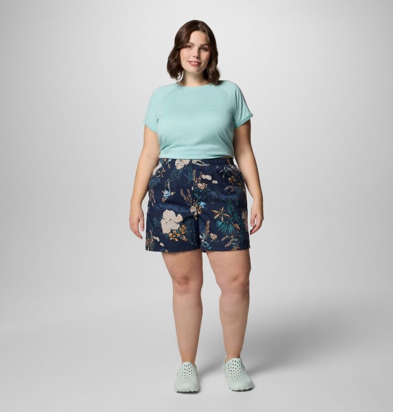 dámské kraťasy s potiskem sandy river iii – plus size