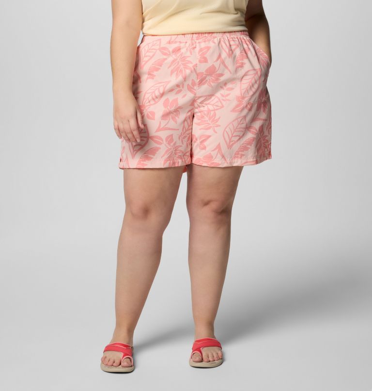 dámské kraťasy s potiskem sandy river iii – plus size
