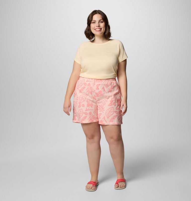 dámské kraťasy s potiskem sandy river iii – plus size