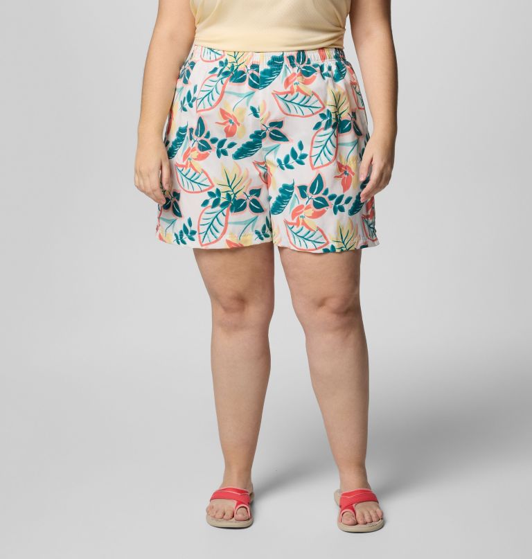 dámské kraťasy s potiskem sandy river iii – plus size