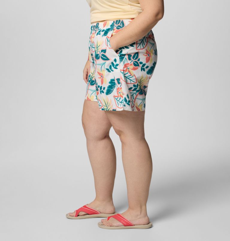 dámské kraťasy s potiskem sandy river iii – plus size