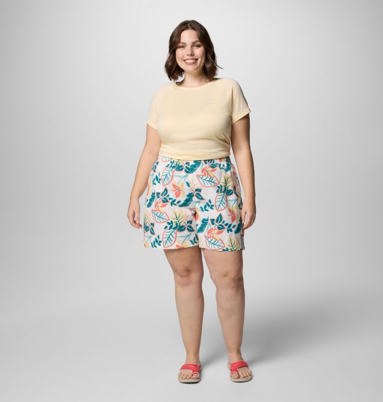 dámské kraťasy s potiskem sandy river iii – plus size