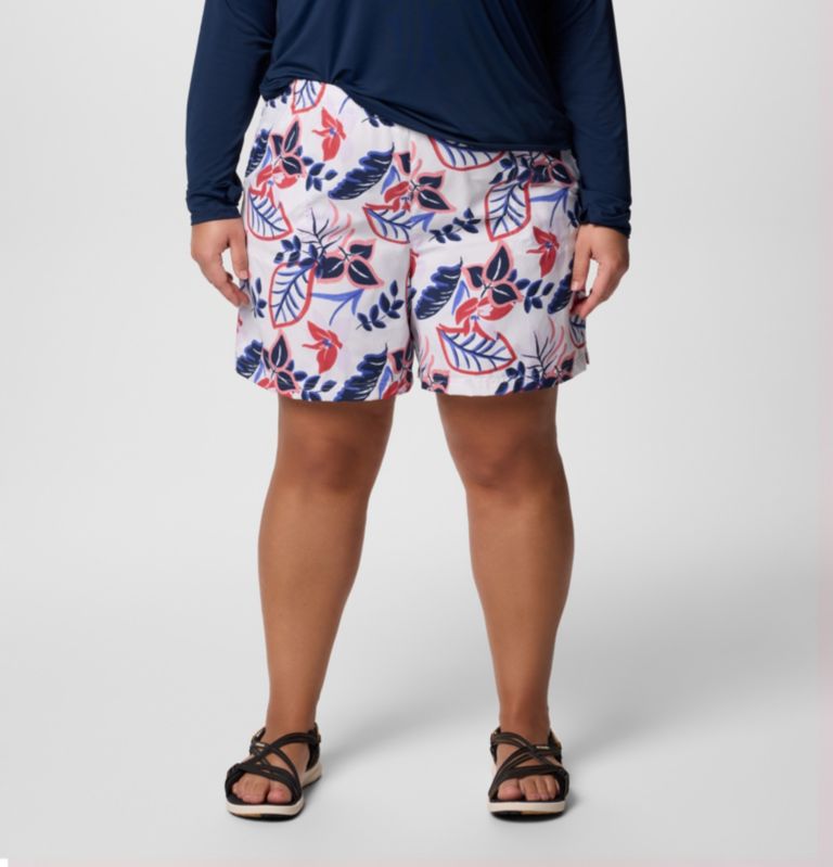dámské kraťasy s potiskem sandy river iii – plus size