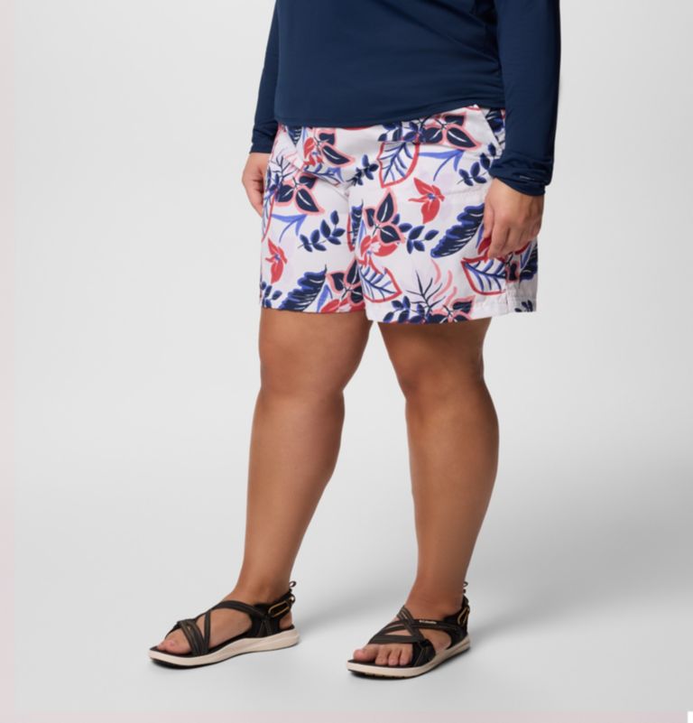 dámské kraťasy s potiskem sandy river iii – plus size