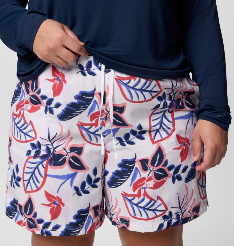 dámské kraťasy s potiskem sandy river iii – plus size