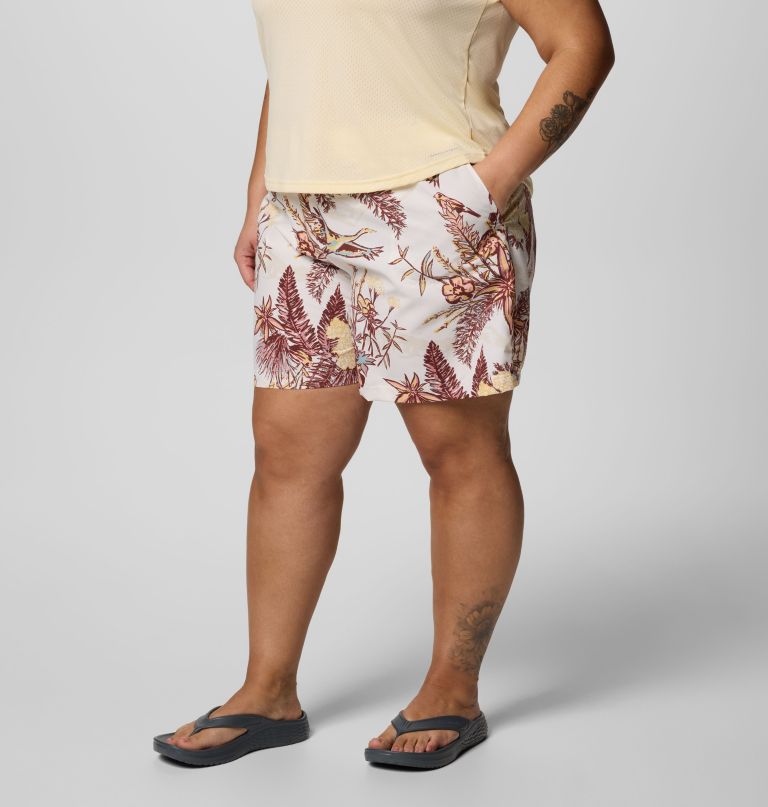 dámské kraťasy s potiskem sandy river iii – plus size