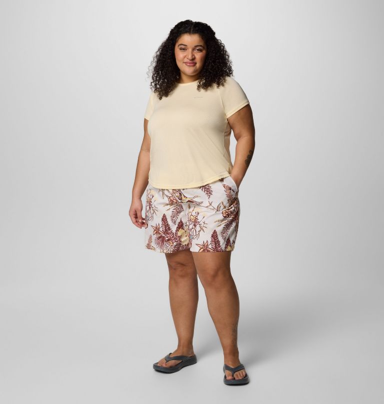 dámské kraťasy s potiskem sandy river iii – plus size