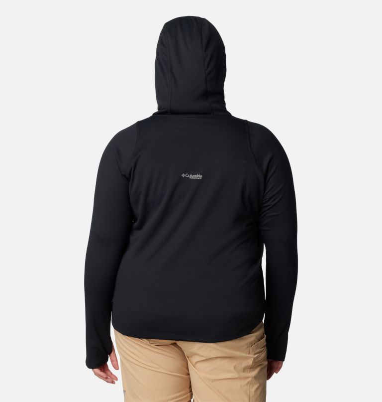 dámská mikina s kapucí summit valley – plus size