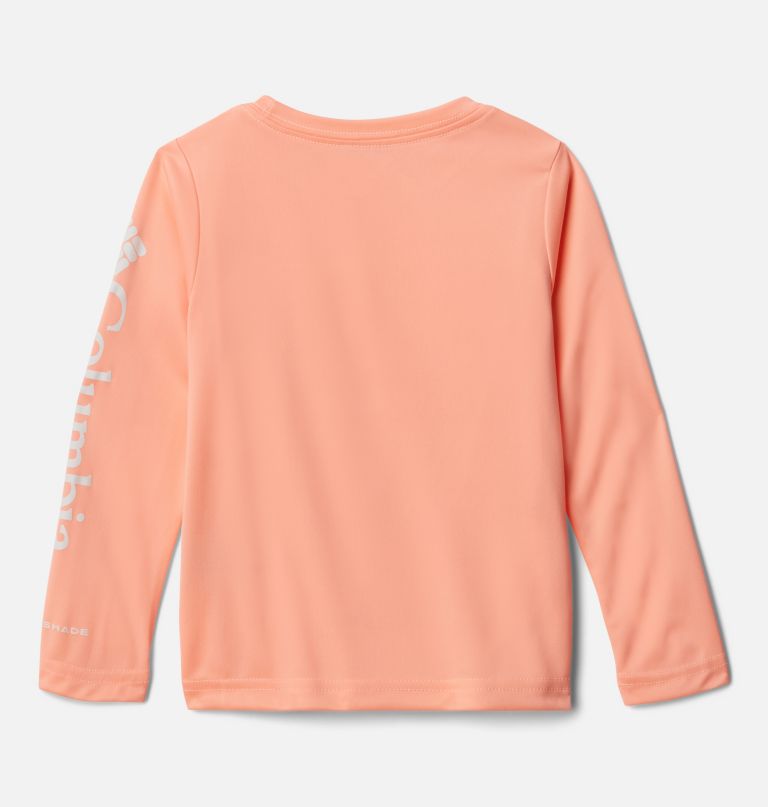 dívčí batolecí tričko s dlouhým rukávem pfg tidal tee
