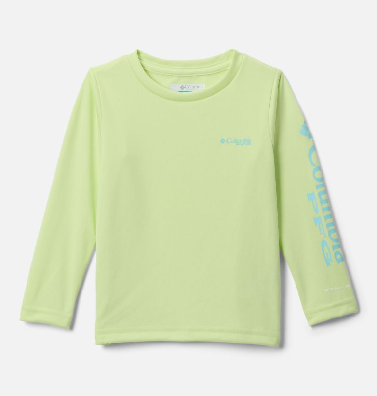 dívčí batolecí tričko s dlouhým rukávem pfg tidal tee