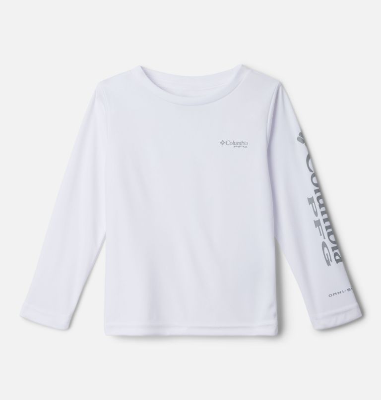 dívčí batolecí tričko s dlouhým rukávem pfg tidal tee